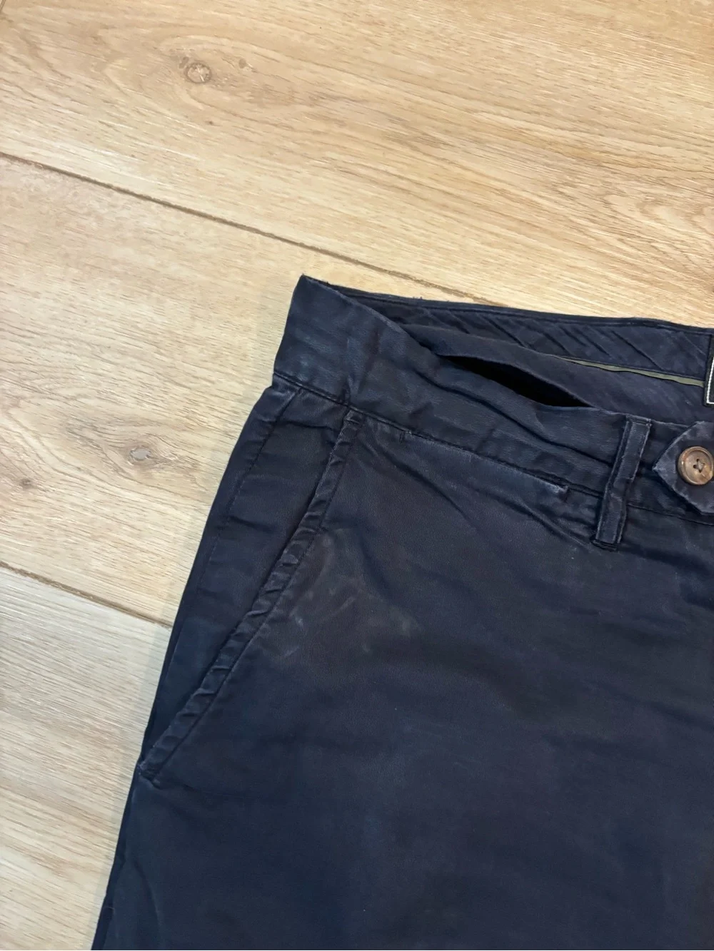 Todd Snyder Pants Men's 30x32 Navy Blue Chino Trousers Cotton Stretch